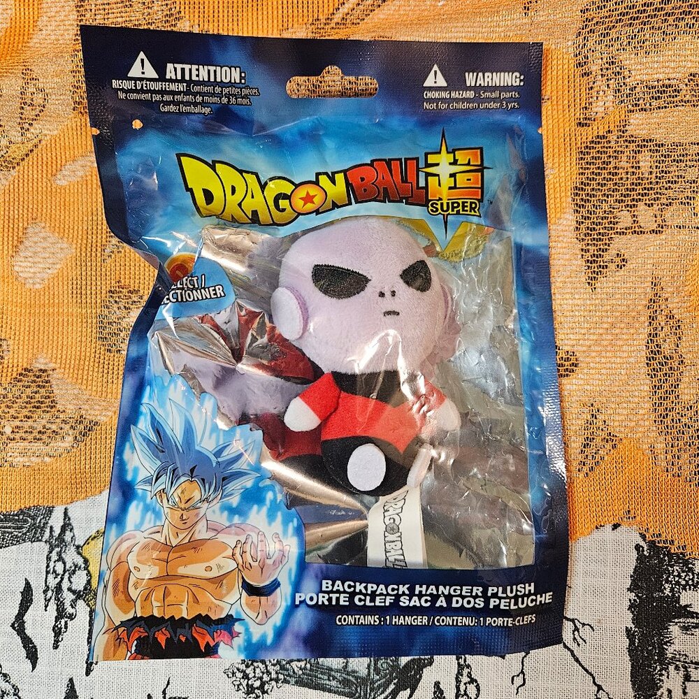 Dragon Ball Z Super Jiren Backpack Hanger Plush New in Package